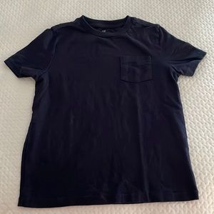 GAP Kids Size Small Navy Blue Pocket Tee Shirt